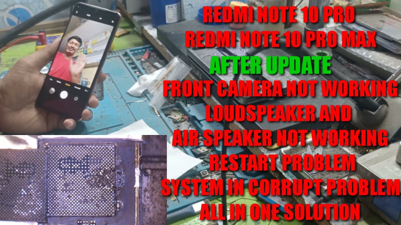 REDMI NOTE 10 PRO /Pro Max/After Update/Front Camera/Ringer/Air Speaker/Restart/ALL Problem1Solution