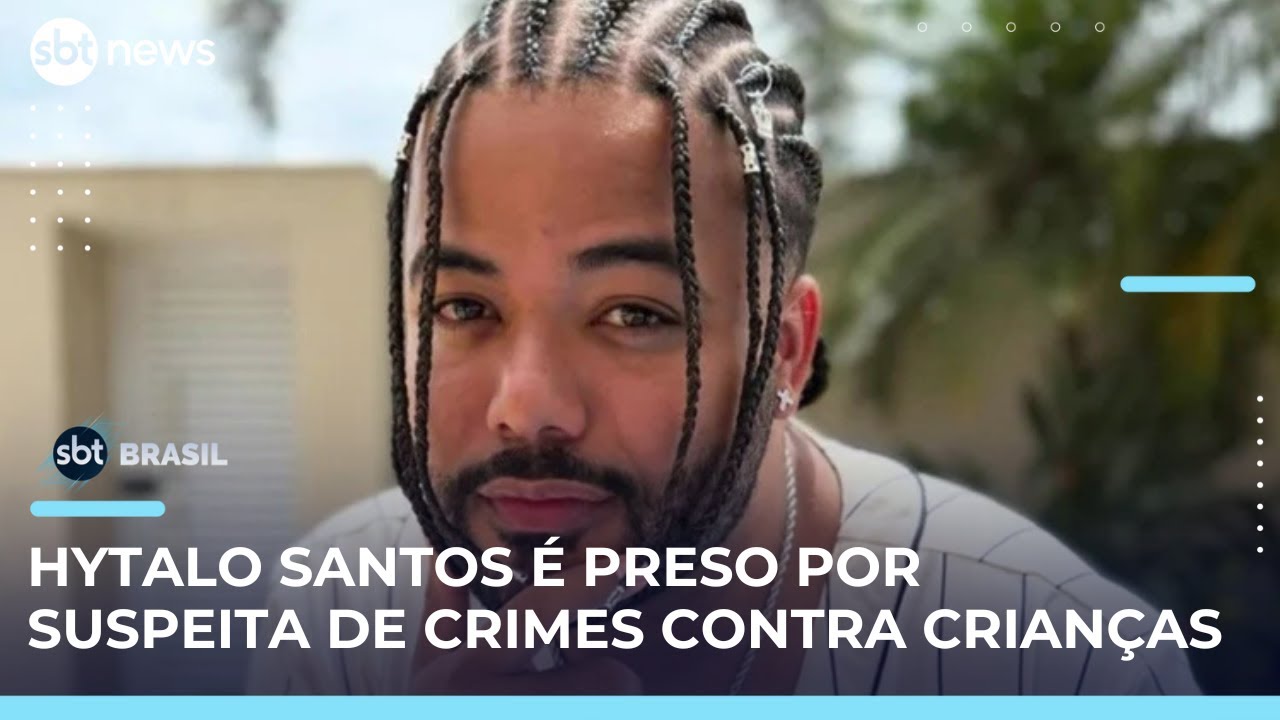Hytalo Santos é preso por suspeita de tráfico humano e exploração infantil | #SBTBrasil