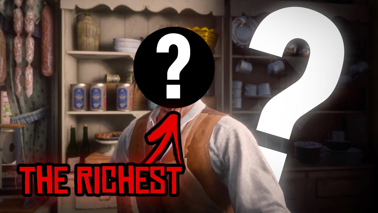 Я нашел самого богатого торговца в Red Dead Redemption 2