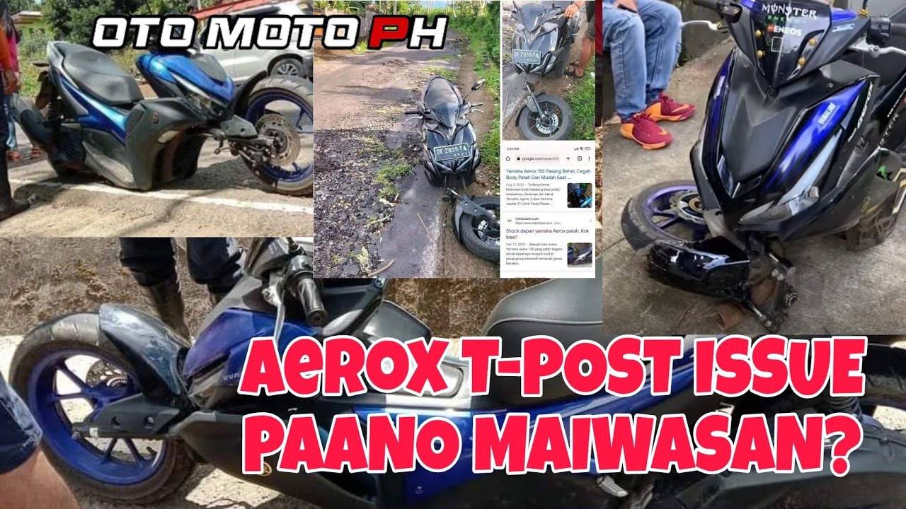 YAMAHA AEROX T-POST ISSUE HOW TO PREVENT?