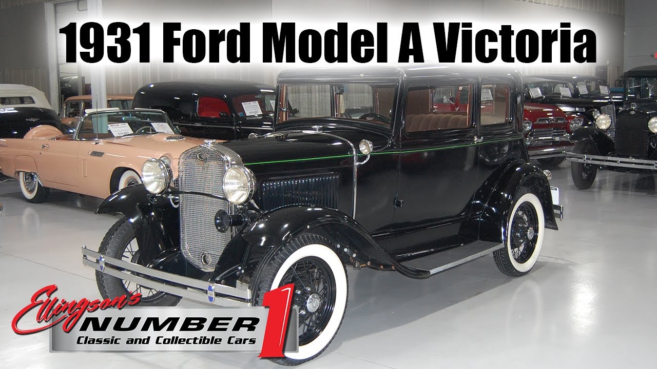 1931 Ford Model A Victoria at Ellingson Motorcars in Rogers, MN