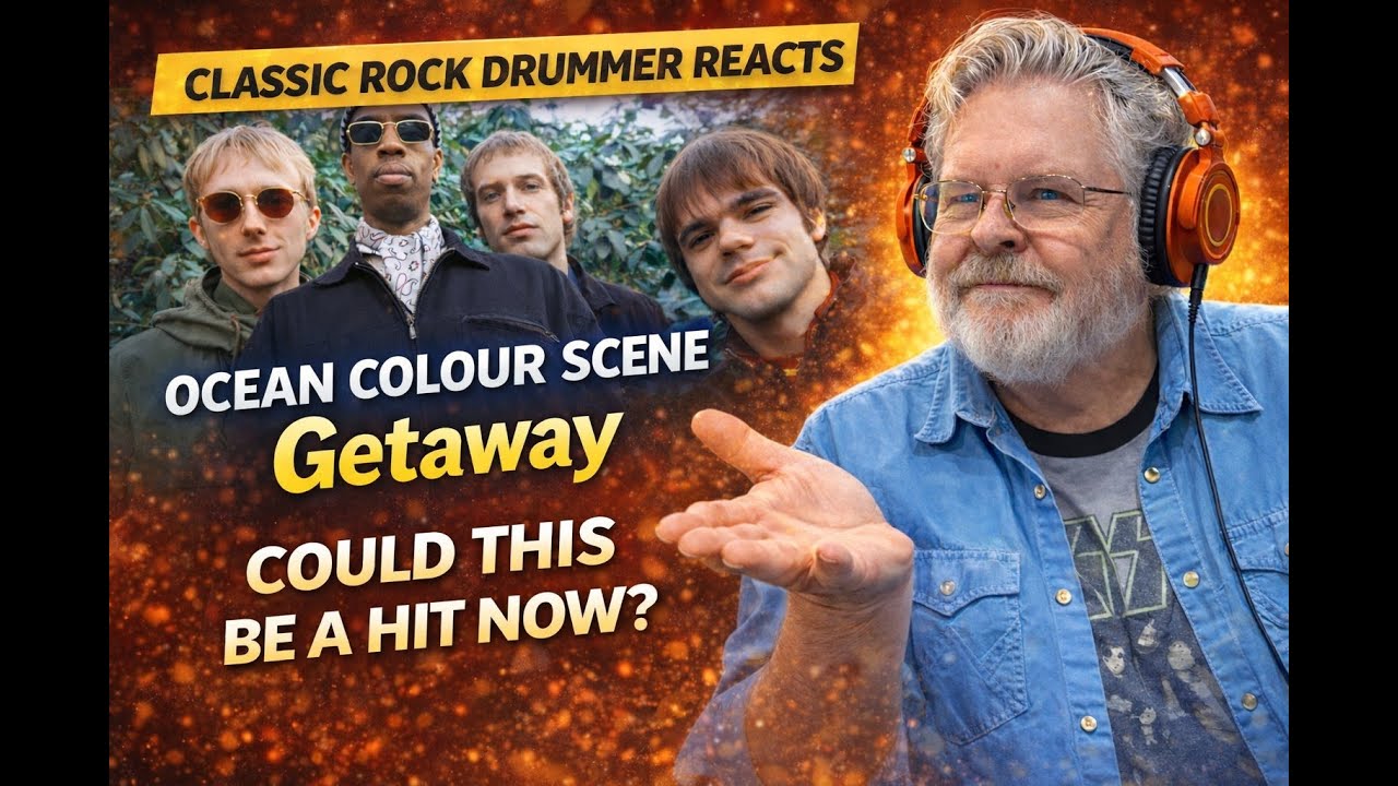 Ocean Colour Scene “Getaway” — A ’90s Song With a Pure ’70s Rock Feel | Drummer Reacts