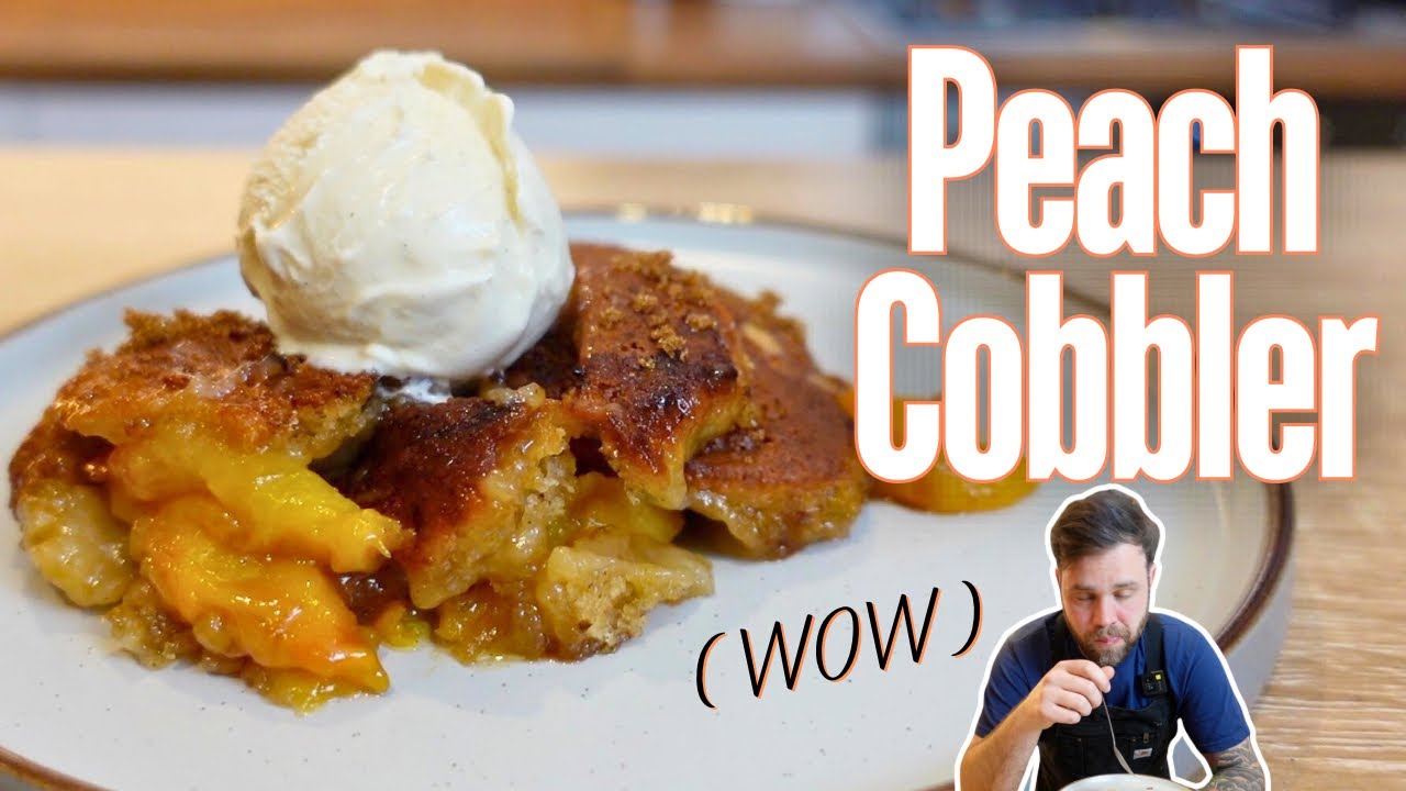 Peach Cobbler May Be My New Favourite Dessert