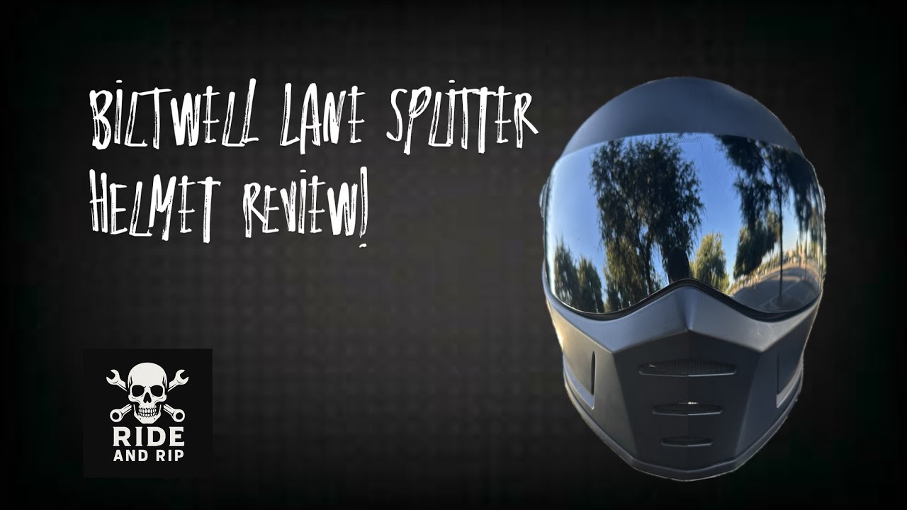 Biltwell Lane Splitter Helmet Review