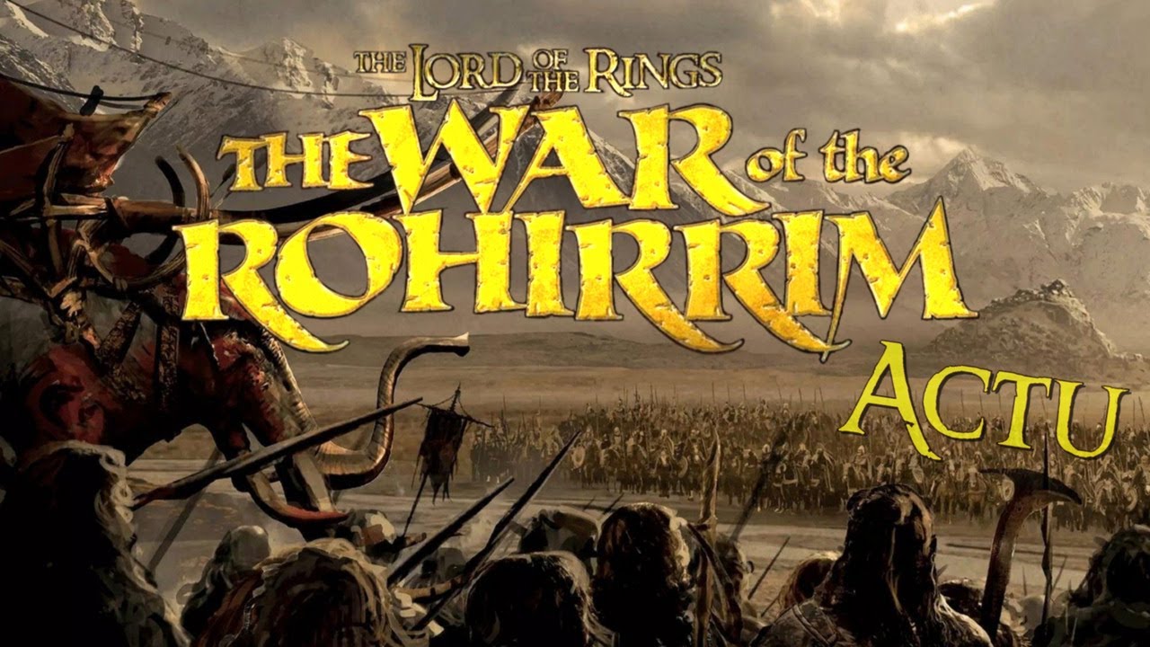 Retour d'ÉOWYN : le CAST VOCAL du film THE WAR OF THE ROHIRRIM