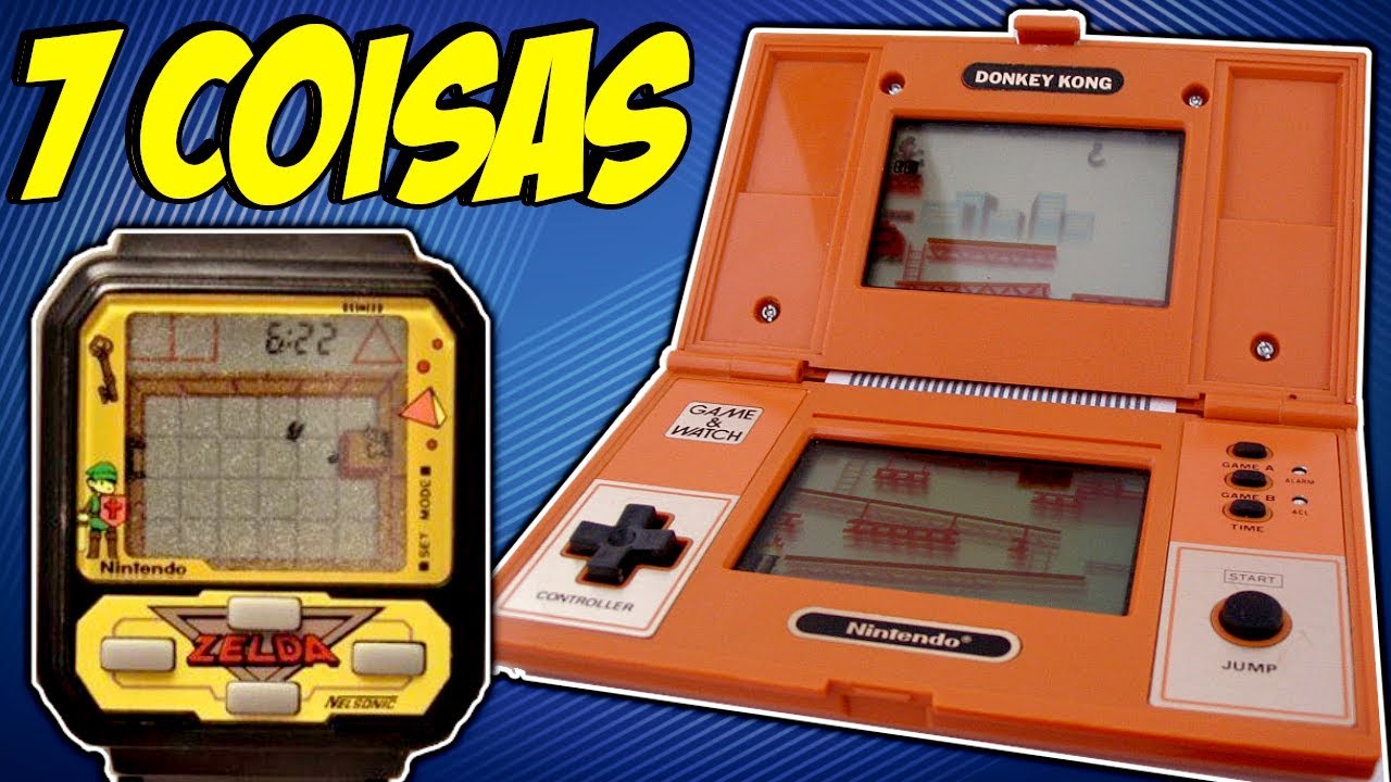 7 Coisas sobre o Game & Watch - Curiosidades de Consoles
