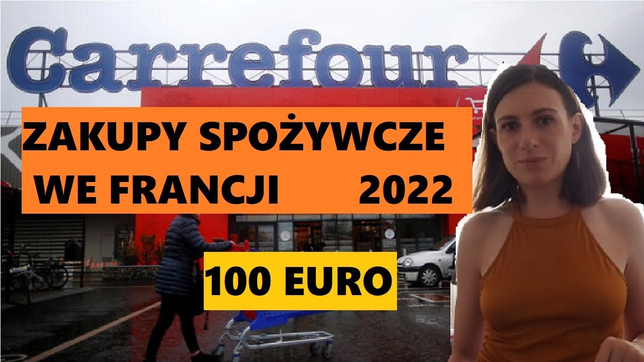 Paryż - zakupy spożywcze za 100euro w sierpniu 2022 | kasiakos.com | Życie we Francji