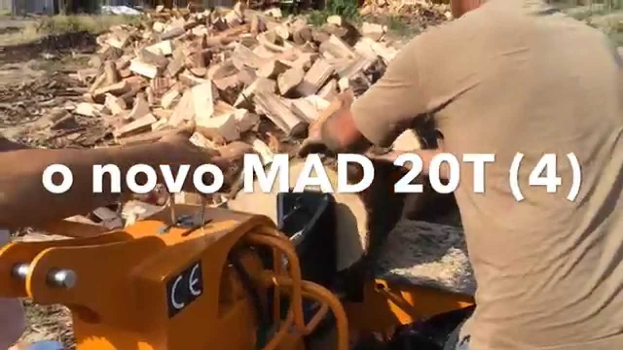 Rachador de lenha MAD 20T (cunha 4)