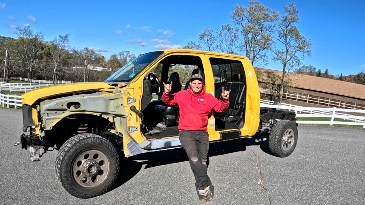 ВОССТАНОВЛЕНИЕ МОЕГО РЖАВЧИНЫМ ДИЗЕЛЬНЫМ ДВИГАТЕЛЕМ AMARILLO F-350 POWER STROKE