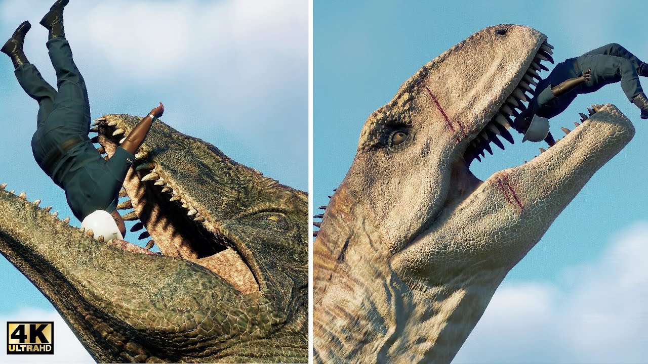 Escape From Biosyn - THE STORY OF TWO GIGANOTOSAURUS - Jurassic World Dominion | Jurassic Park