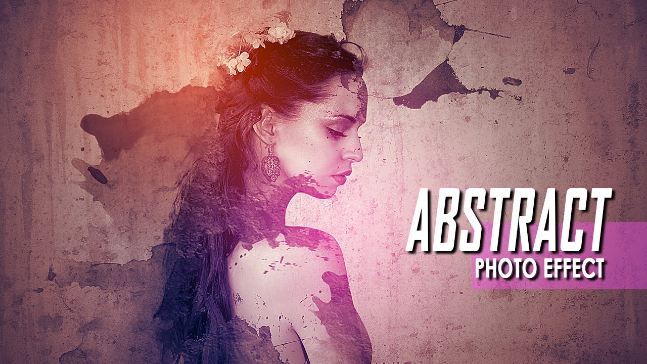 Making Abstract Portrait Photo Effect In Photoshop CC
