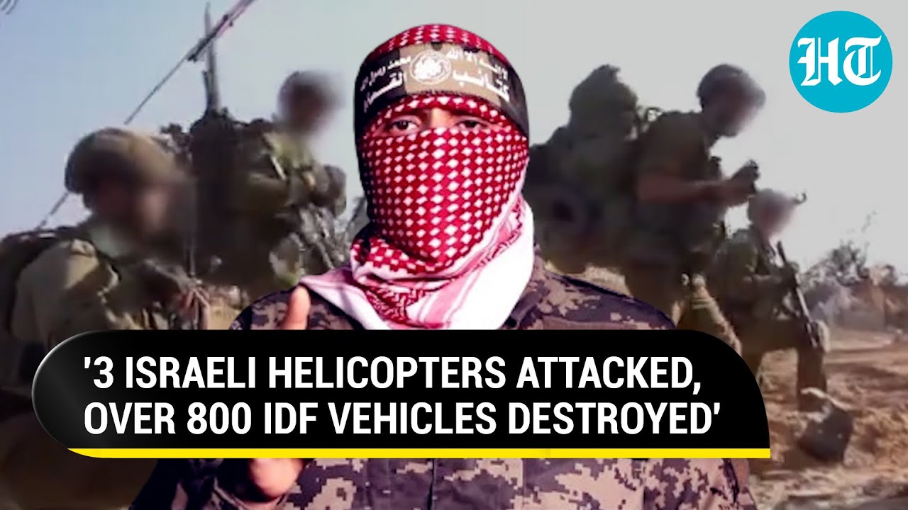 Hamas' Abu Obaida's Direct Message To Israel Amid Gaza War | 'Palestinians Will Emerge...'