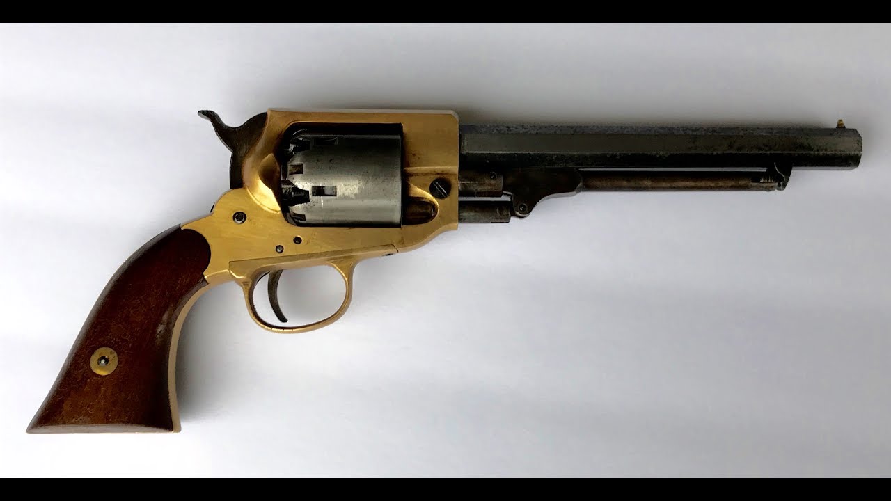 The Spiller & Burr Revolver, at the range and Replacing Front Sight