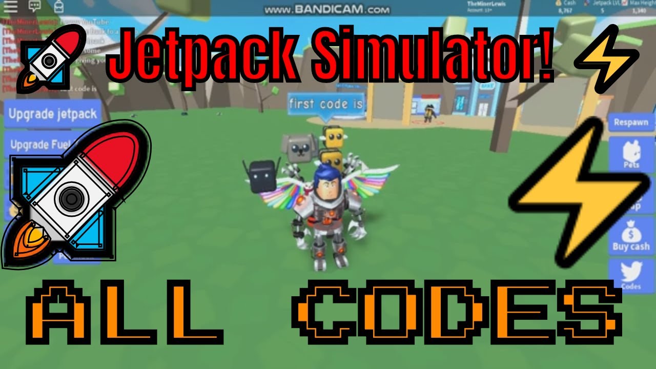 🚀 Jetpack Simulator! ⚡ ALL NEW CODES