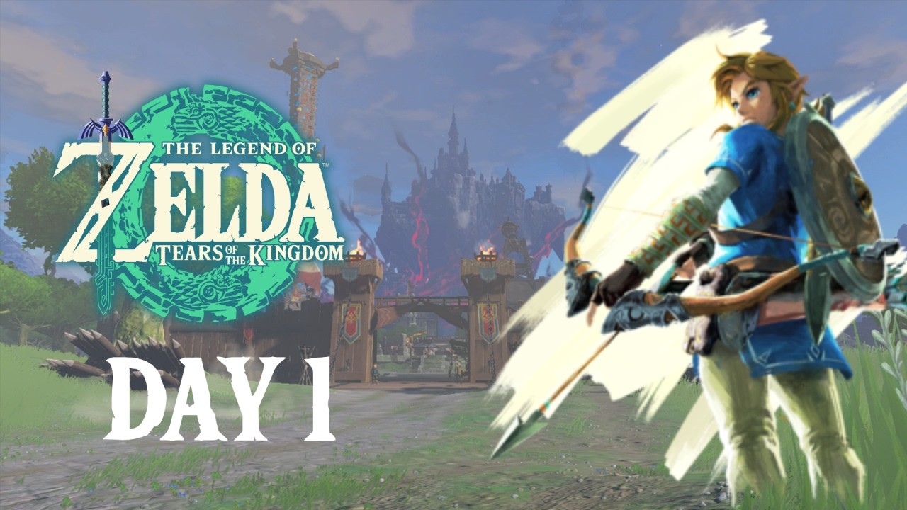First time playing Zelda TOTK | Day 1