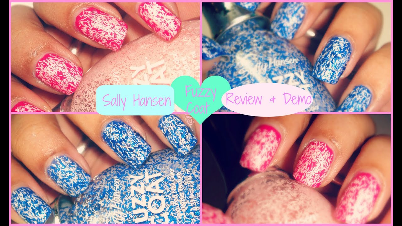Sally Hansen Fuzzy Coat Nail Polish- Review & Demo!