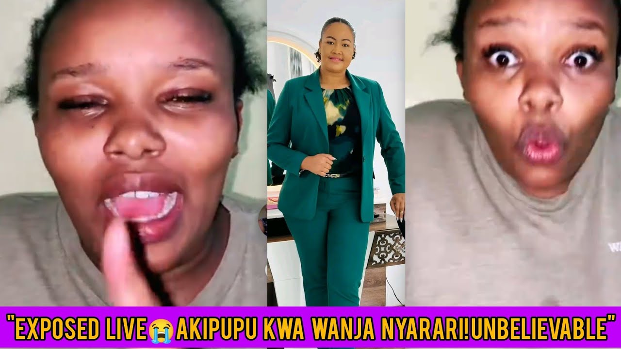 Drama Alert 🚨 Wanja Nyarari's Cousin Respond After Shocking Live Expose!Waah Must Watch 