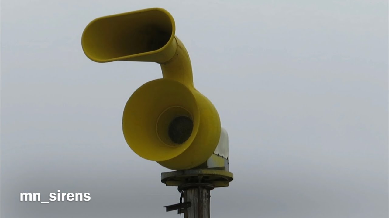 ACA Allertor 125 (10/12) Siren Test - Full Attack - Waldorf, Minnesota