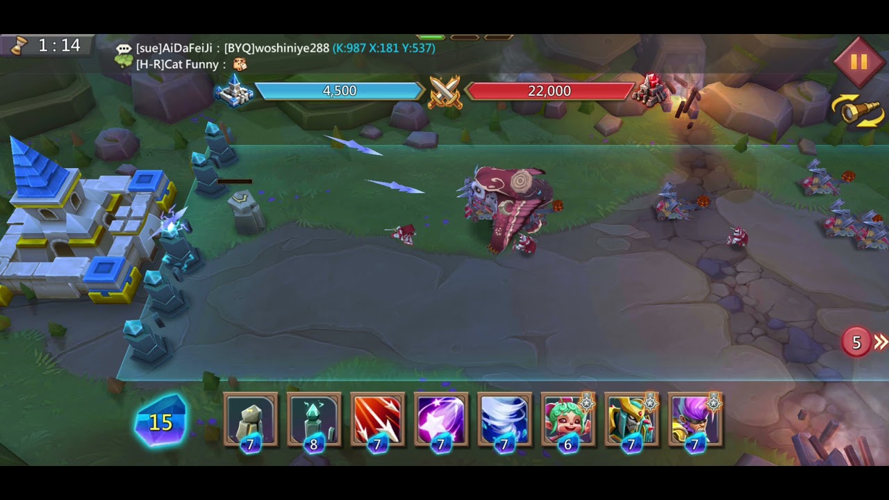 Lords mobile Chapter 6 Stage 12