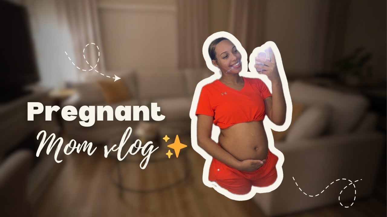 Pregnant Mom Daily Vlog 🤰 Cleaning Routine + Baby Time + Night Routine | Real Life Mom Life