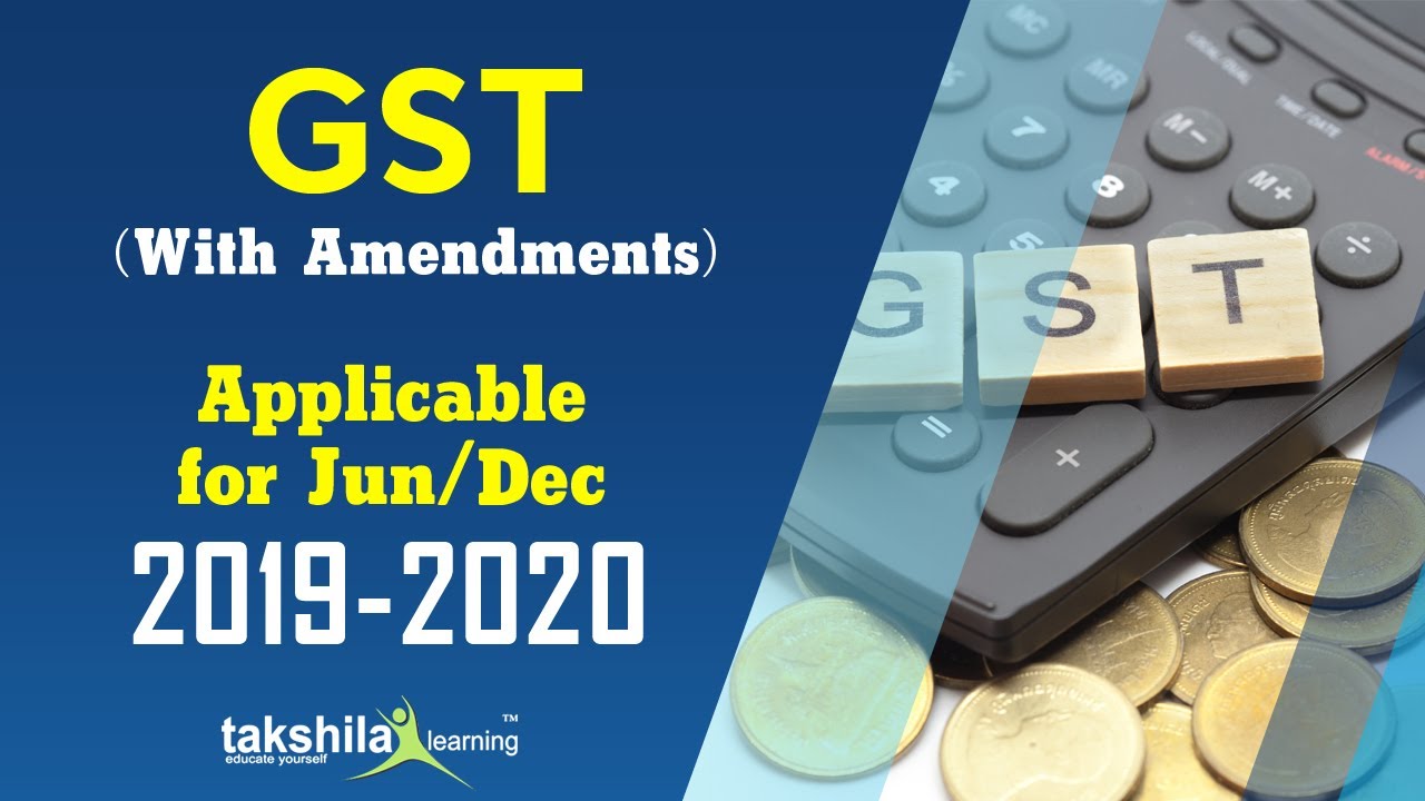 GST Introduction for CS Executive Tax  | Applicable for June and Dec 2019| CS New Syllabus 2021