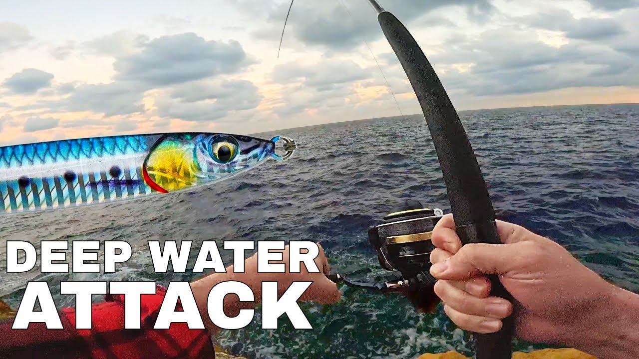 Why Shore Jigging In DEEP WATER Is So Effective!