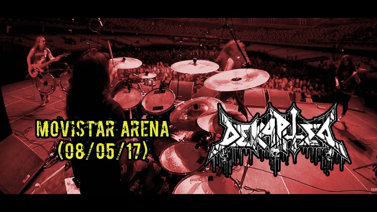 DEKAPITED -- EN VIVO ABRIENDO A SLAYER MOVISTAR ARENA (08/05/17) DVD FULL SHOW