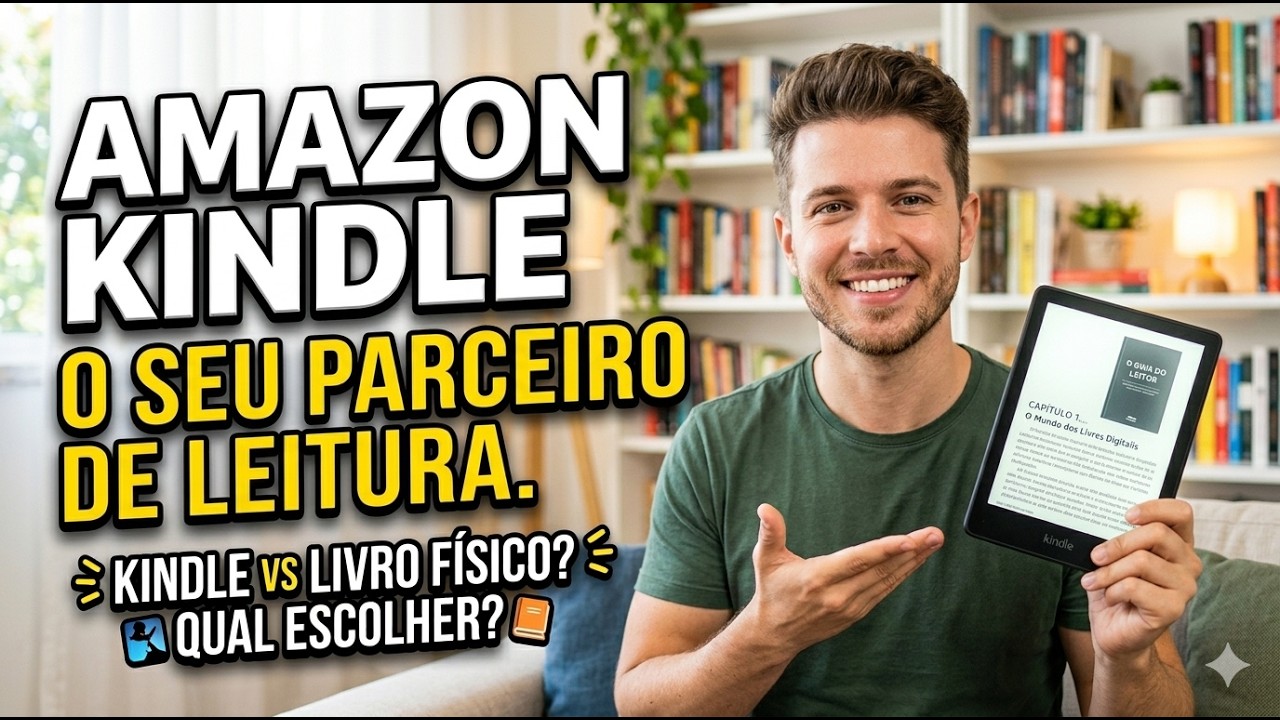 Amazon Kindle, o seu parceiro de leitura #kindle #kindleunlimited #amazonkindle