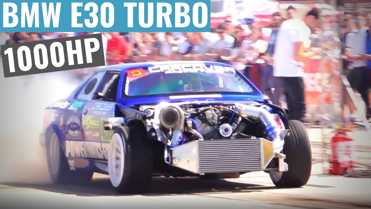 BMW E30 Terminator Turbo1000HP  vs BMW M4 550HP