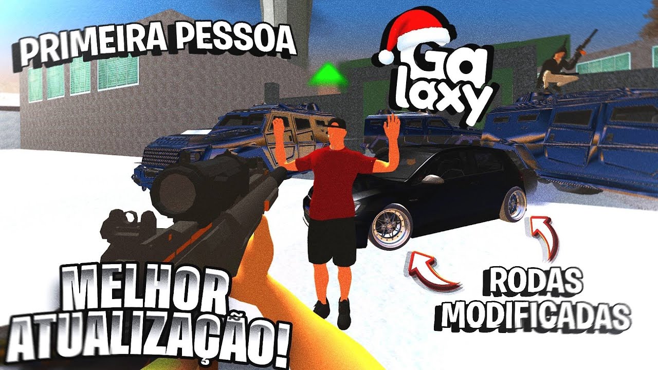 IGUAL MTA!🔥 A MELHOR ATUALIZAÇÃO DO GALAXY RP CHEGOU! - GTA SAMP ANDROID/PC