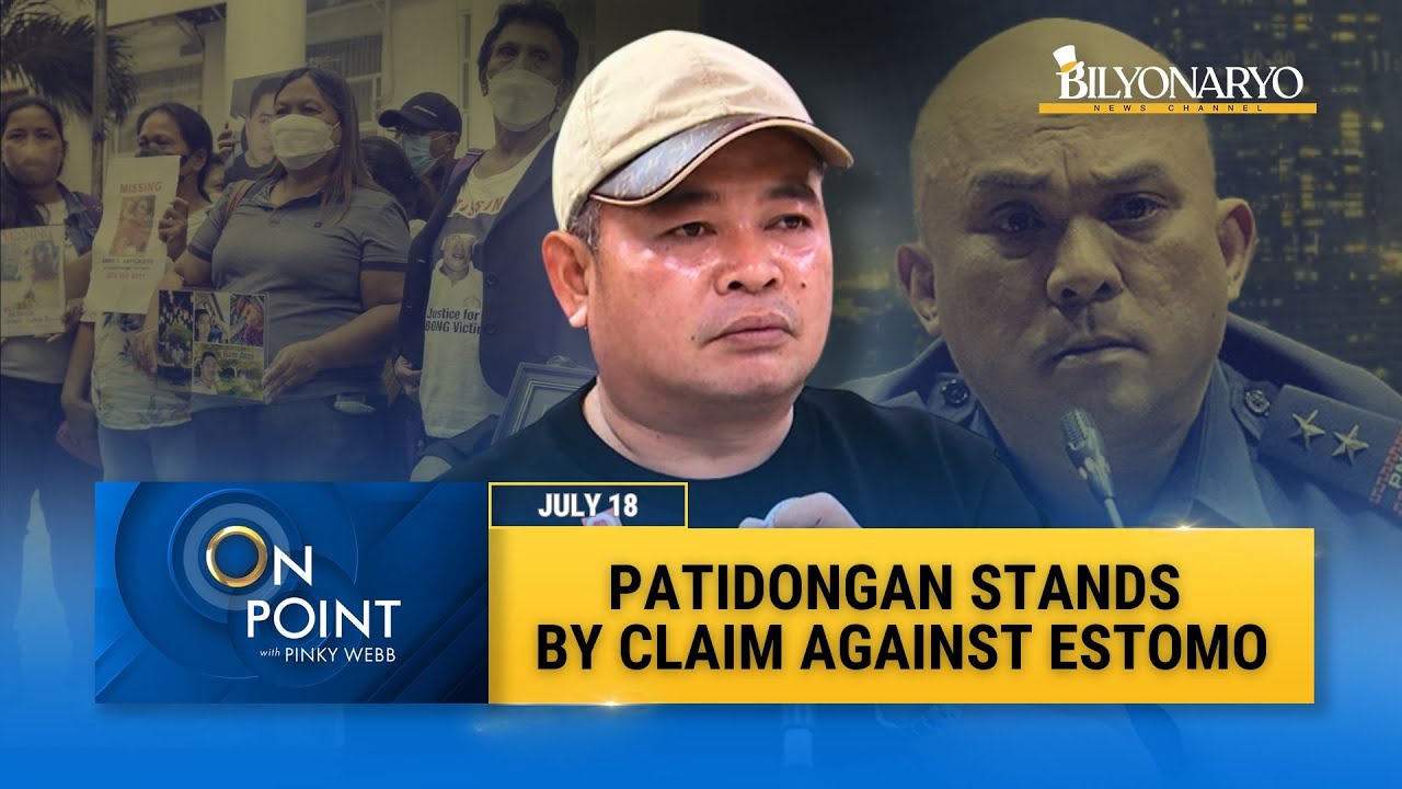 On Point: Estomo vs Patidongan: Apology Demanded Over Sabungeros Claims