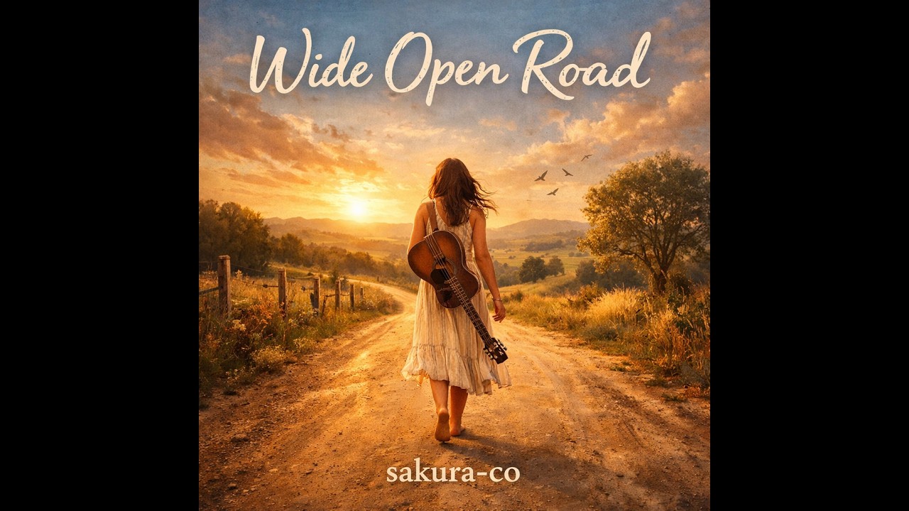 【track 014】Wide Open Road【Country Rock】【ENG ver.】