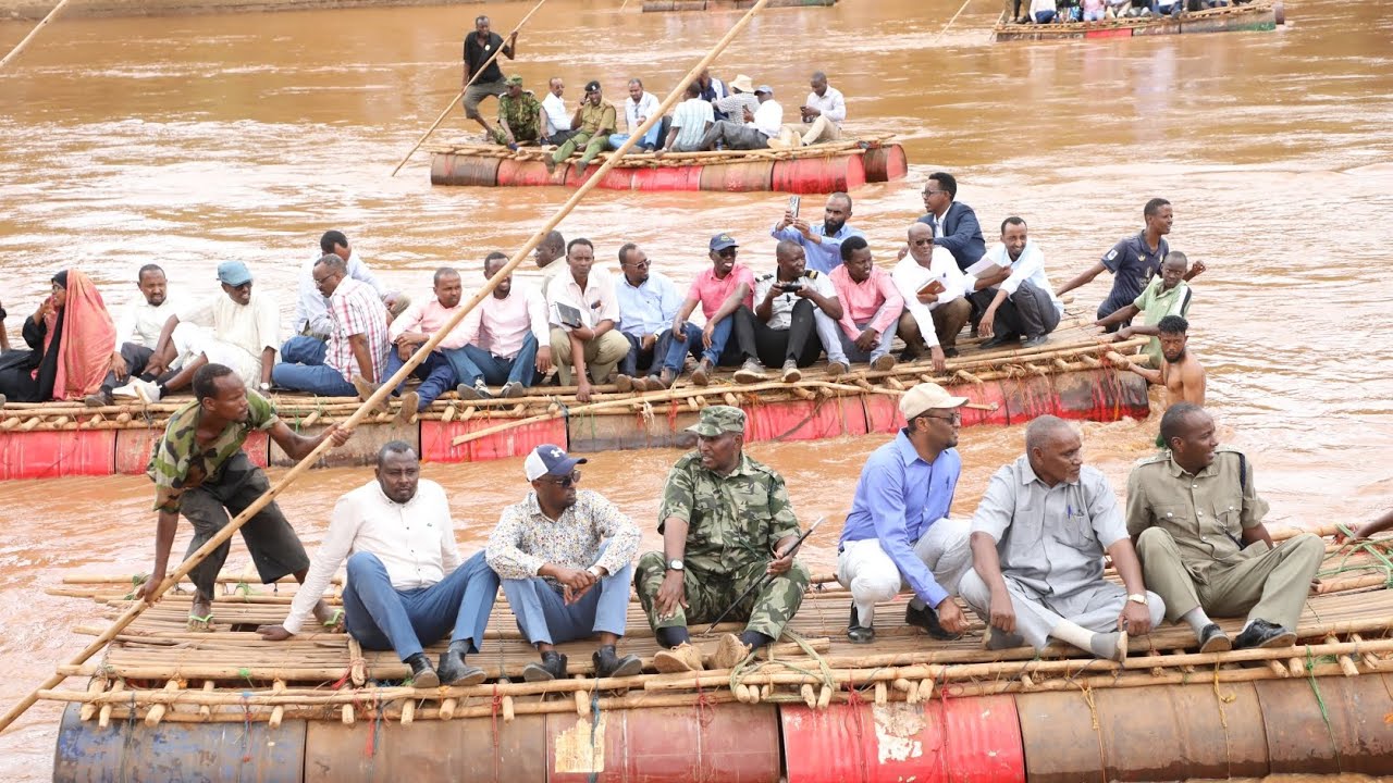 High-level delegation visits Mandera, Suftu, for construction of bridges at Malka Suftu and Rhamu