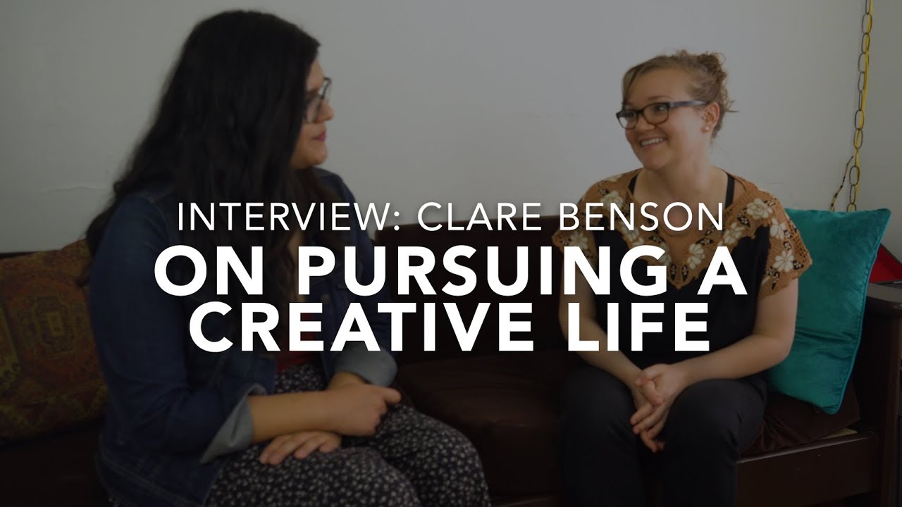 Clare Benson on Pursuing a Creative Life (aftrART Artist Interview)