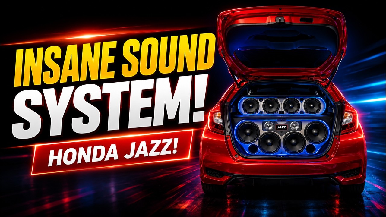 Honda Jazz Gets UPGRADED | Custom Audio Build