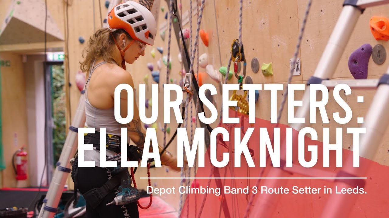 Depot Climbing Route Setters Ella McKnight