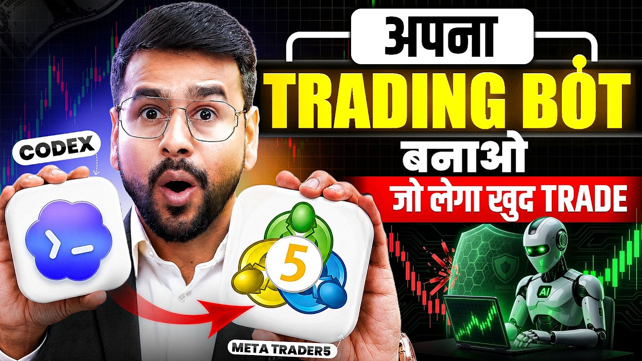 How to Trade Using AI TRADING BOT Without Coding Using Codex & MetaTrader 5 | Algo Trading