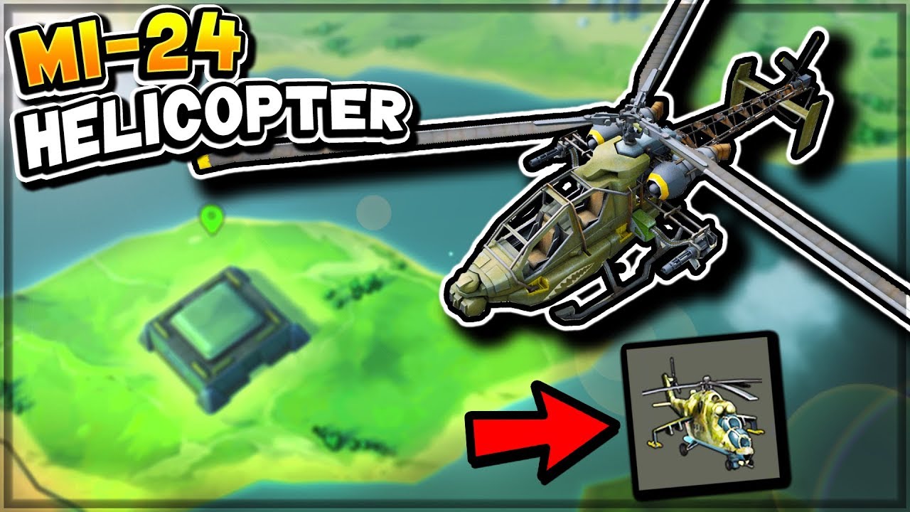 USING THE MI-24 HELICOPTER FOR THE FIRST TIME (massive destruction...) - Last Day on Earth: Survival