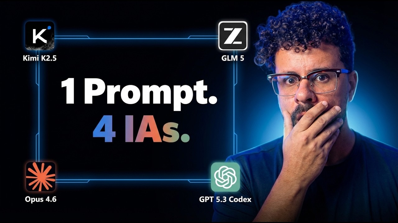 O Novo GLM-5 GRATUITO Pode Derrubar GPT-5.3 e Opus 4.6? Fiz o Teste