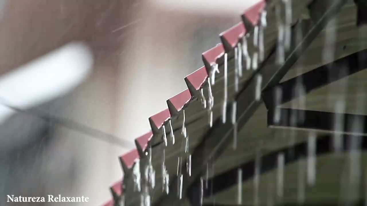 Засыпайте немедленно с супер сильным дождем на крыше и массивными звуками грома ночью | Расслабление