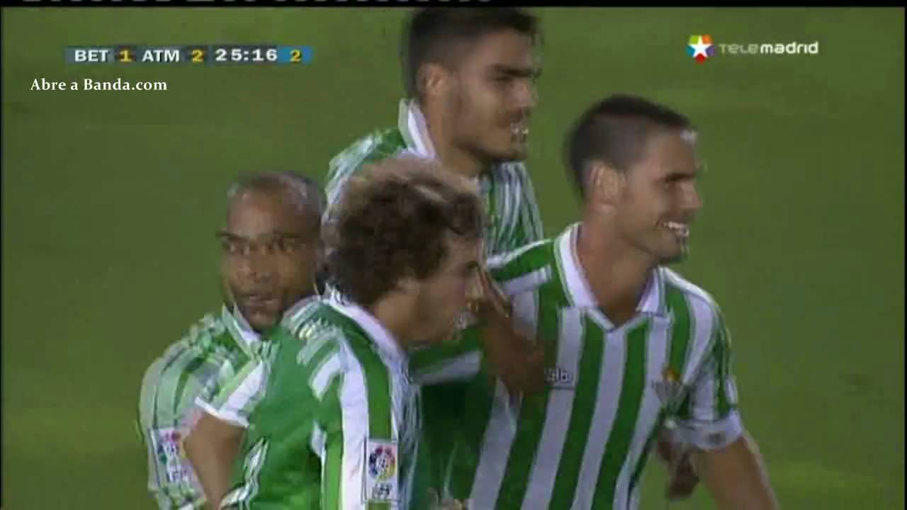 Real Betis 1 - 2 Atletico Madrid Gol Odonkor Amistoso Pretemporada 2010/2011