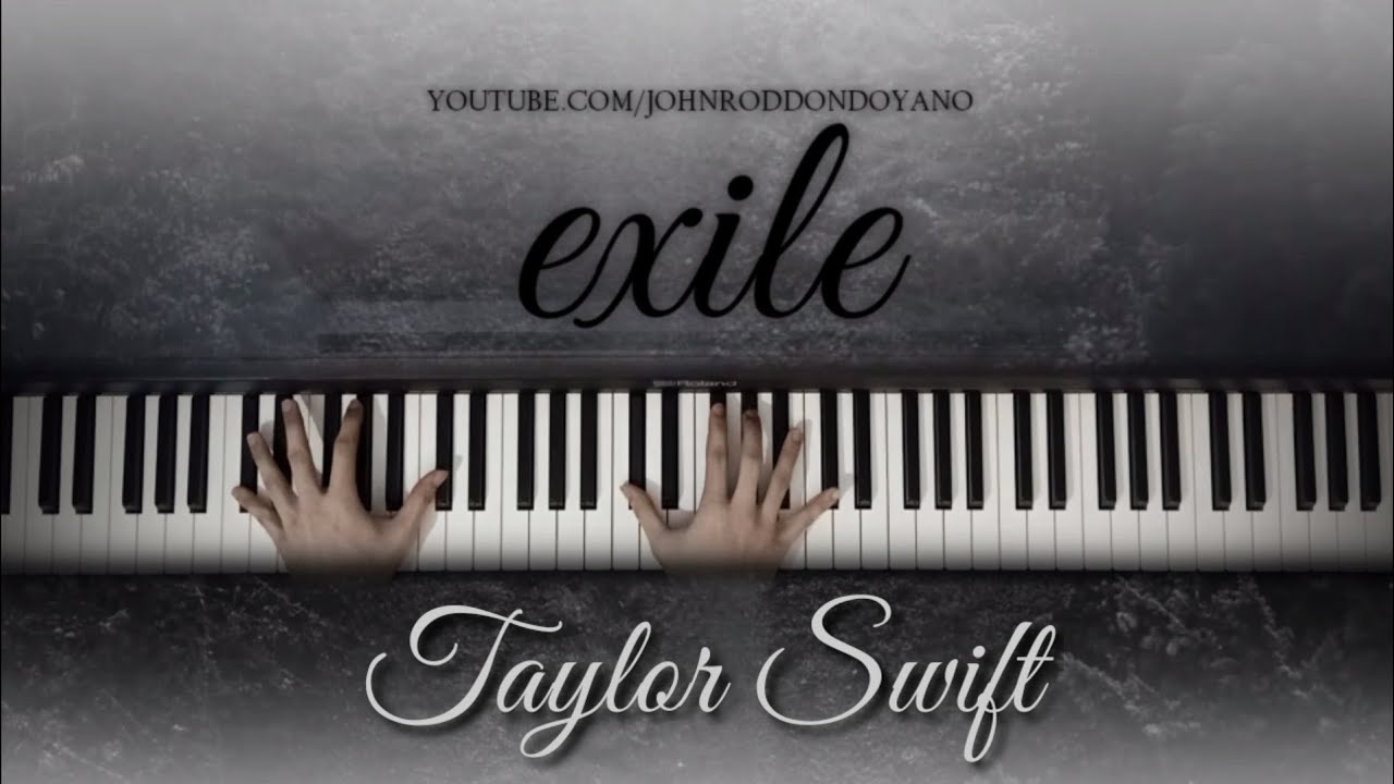 Taylor Swift - exile (feat. Bon Iver) | Piano Cover with PIANO SHEET
