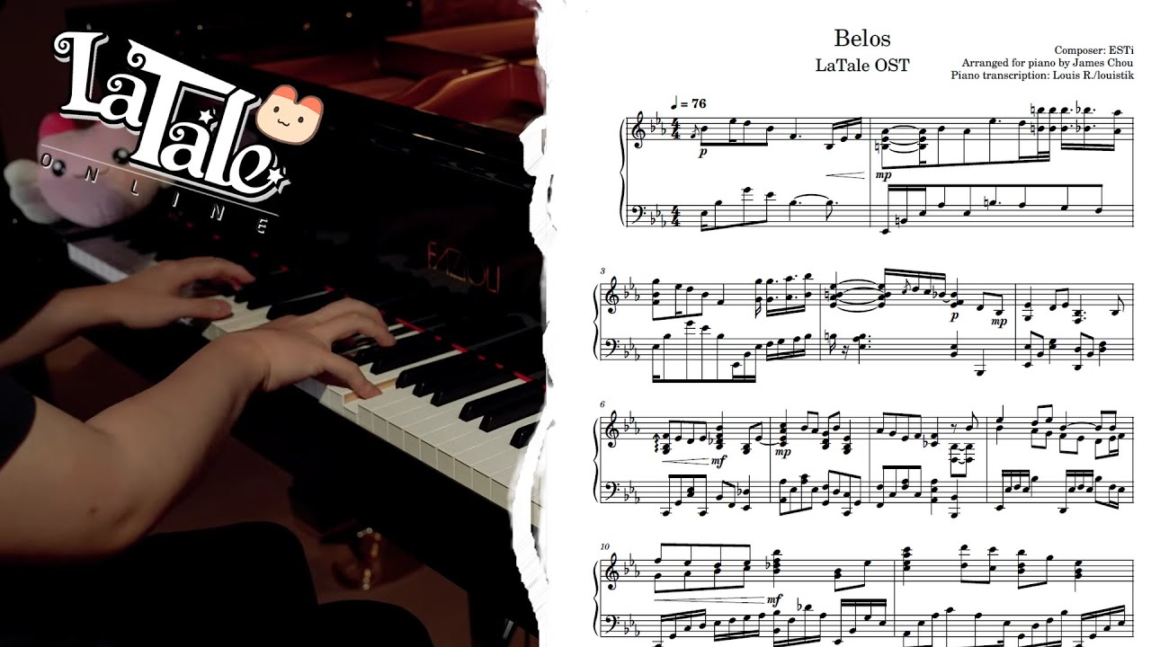 James Chou // LaTale OST - Belos (piano transcription)