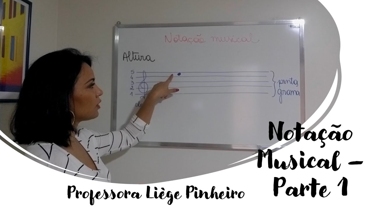Nota&ccedil;&atilde;o Musical - Aula com foco no Enem, PAS/UnB e Vestibular.