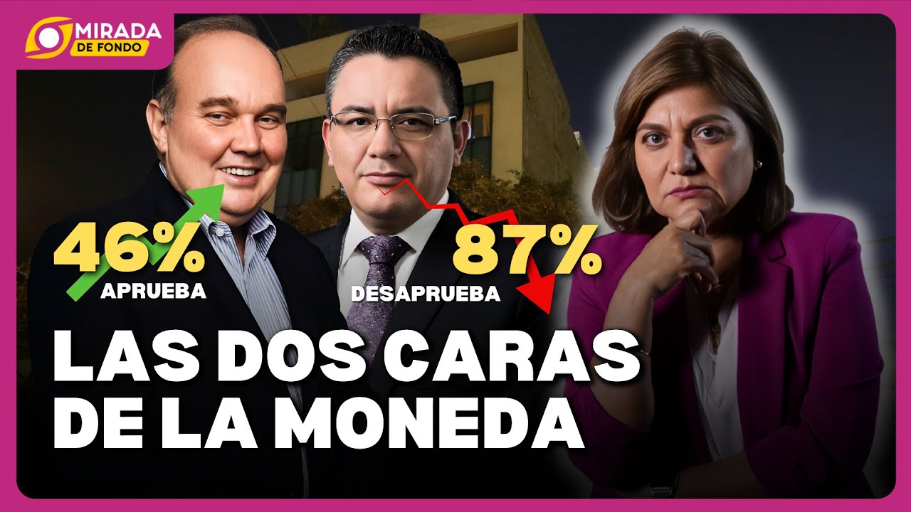 87% quiere al MINISTRO SANTIVÁÑEZ fuera y 46% aprueba gestión del ALCALDE DE LIMA | Mirada de Fondo
