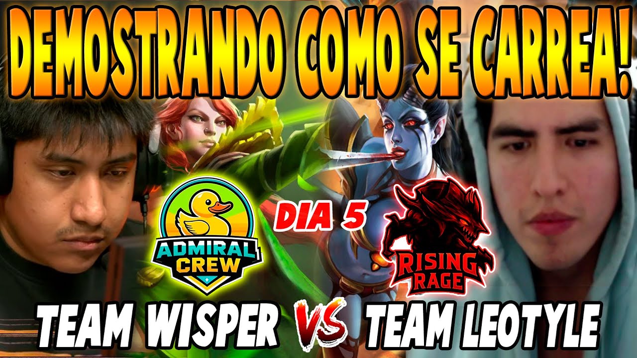 TEAM WISPER vs TEAM LEOSTYLE [BO1] - DIA 5 - 