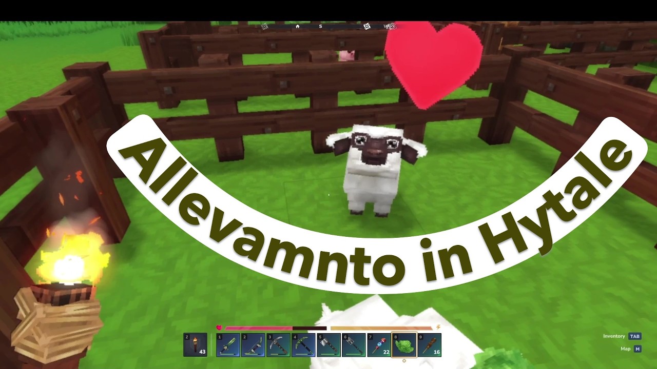 Hytale Gameplay ITA - Nuovo aggiornamento con migliorie e primo allevamento #12