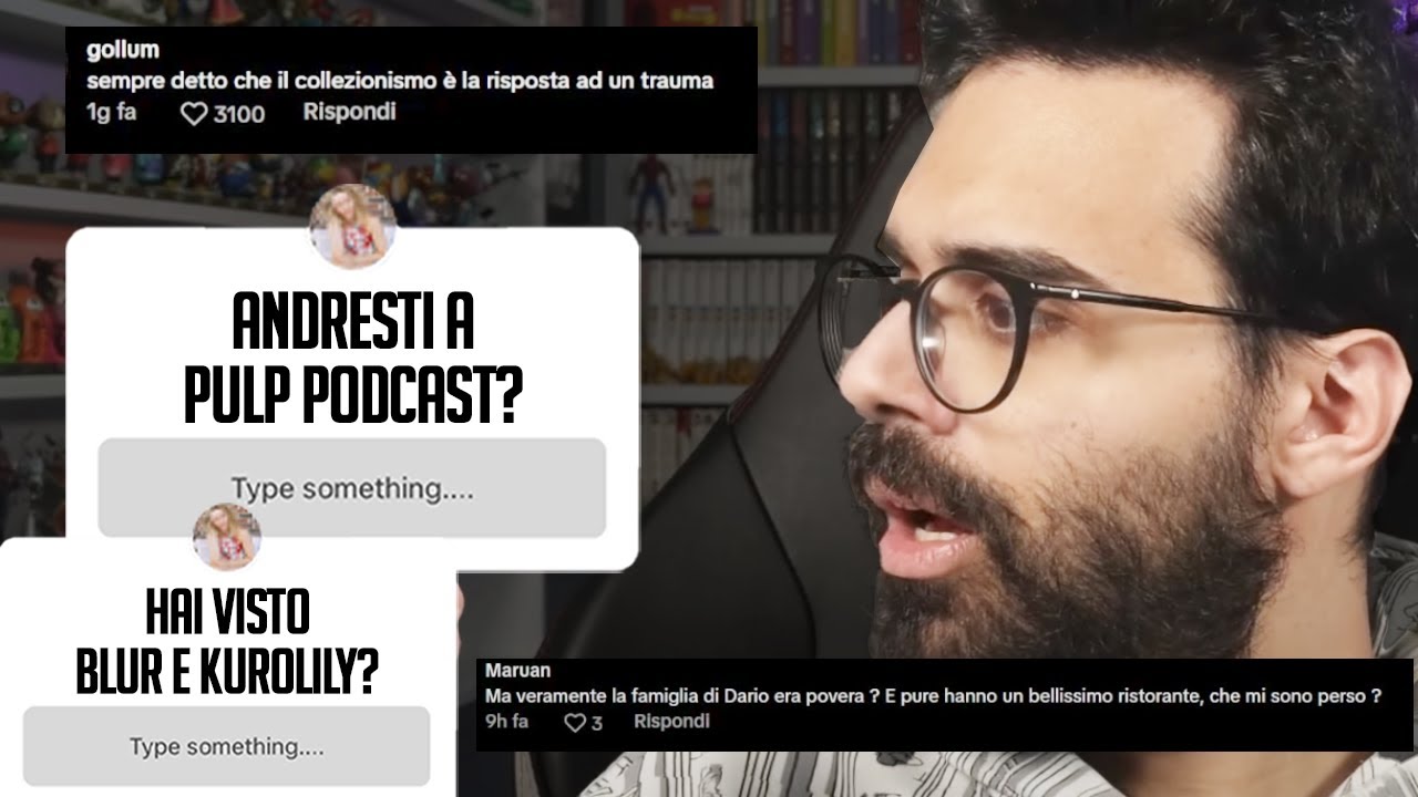 BLUR e KUROLILY, FEDEZ, e la SUA STORIA - DARIO MOCCIA e le domande della chat #12