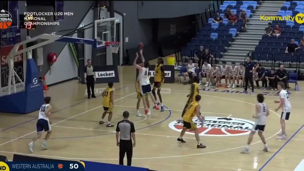 Class of 2026 - Australian National Championship Tournament   Owen Dowel U20 Highlights - 6ft 9in -