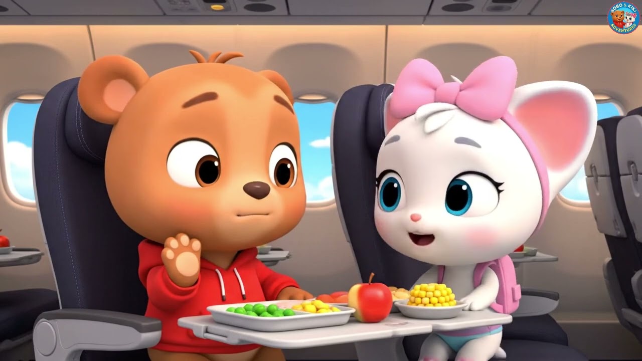 Hebrew | הרפתקת מטוס! | Airoplane Adventure | kids song